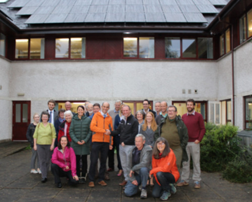 Celebrating new solar PV on LDNPA by Community Energy Cumbria supported by Cumbria Action for Sustainability CAfS